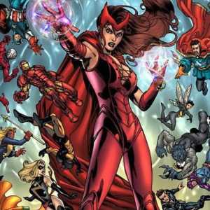 Biografiile super-eroilor: Scarlet Witch. Actrita Elizabeth Olsen
