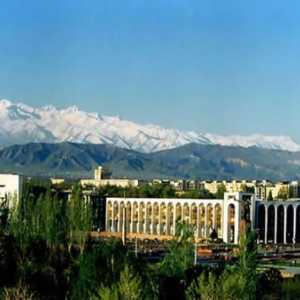 Bishkek este capitala Kârgâzstanului. Harta orașului Bishkek. Bishkek - odihnă