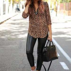 Leopard bluza: cum și cu ce să poarte?