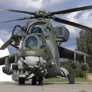 Combaterea elicopterului Mi-35M: istoric, descriere și caracteristici