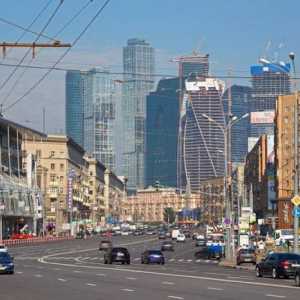 Strada Bolshaya Dorogomilovskaya din Moscova, cartierul Dorogomilovo