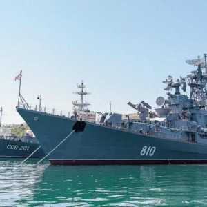 Nava antisubmară mare `Mai inteligent`. Flota Mării Negre a Marinei Ruse