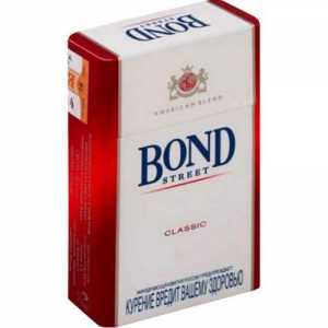 Bond - țigări, care nu puteau fi