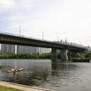 Podul Brateevsky din Moscova: fotografie, locație