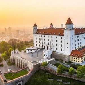 Castelul din Bratislava este un punct de reper al Slovaciei