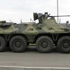BTR 82A: caracteristici, avantaje, caracteristici