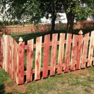 Ceea ce să picteze un gard de lemn pentru o lungă perioadă de timp este ieftin: idei interesante,…