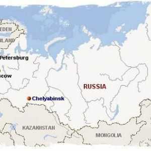 Ce este glorios și unde este Chelyabinsk pe harta Rusiei?