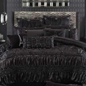 Paturi negre - tendințele modei de textile de uz casnic