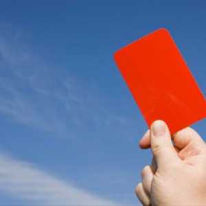 Ce înseamnă cardul roșu în fotbal? Card roșu în fotbal: statistici și reguli