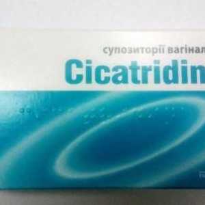 "Cicatridină" (lumânări): instrucțiuni de utilizare