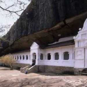 Dambulla - Templul lui Buddha din Sri Lanka
