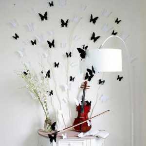 Fluturi decorative pentru interior cu propriile mâini: instrucțiuni pas cu pas