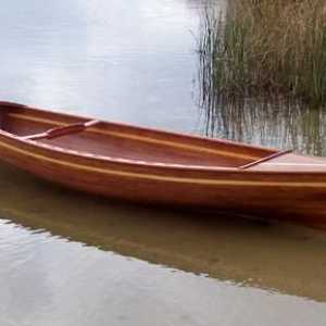 Barcă din lemn cu mâinile proprii