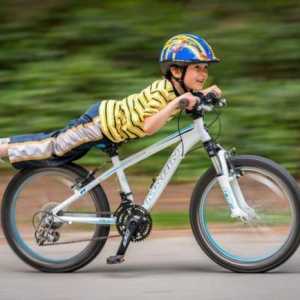 Bicicletele pentru copii sunt cele mai ușoare