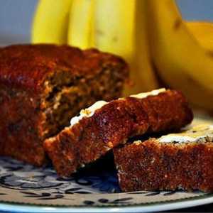 Pâine de banane dietetice: o rețetă