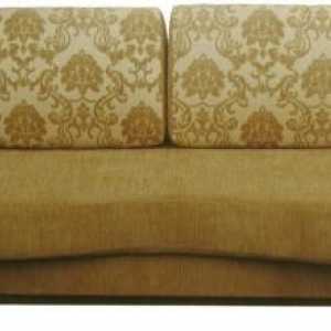 Sofa `eurobook `cu saltea ortopedică - decorarea camerei de zi, grădiniță, dormitor