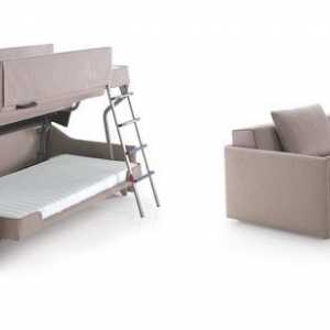 Canapele-transformatoare pat - noutate originale pentru apartamente mici
