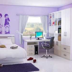 Design interior: dormitoare pentru fete