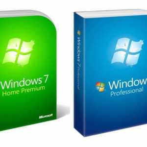 Pentru Windows 7, configurația trebuie să fie corectă