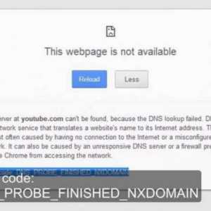 DNS_PROBE_FINISHED_NXDOMAIN: cum o pot rezolva? Eroare la conectarea la Internet