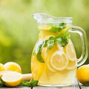 Homemade limonada: o rețetă cu o fotografie