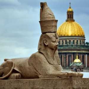 Obiective turistice din Sankt Petersburg: Sfinxurile de pe Embankmentul Universității