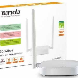 Disponibil routerul Tenda N301. Configurarea, testarea și feedbackul