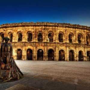 Ancient Nîmes (Franța): o atingere a istoriei antice