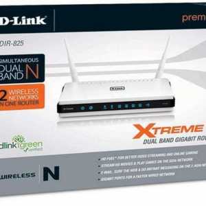 Router Wi-Fi cu bandă duală D-Link DIR-825: tuning, caracteristici, recenzii