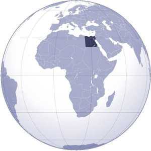Egipt. Poziția geografică a Egiptului, capitala, harta