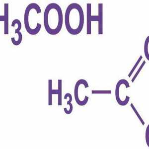 Proprietățile fizice ale acidului acetic, formula