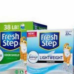 Fresh Step - Filler pentru tava pentru pisici: descrierea produsului