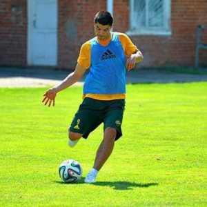 Jucător de fotbal `Anji` Arsen Khubulov