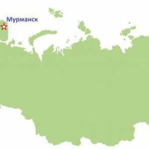 Unde este orașul Murmansk? Longitudinea și lățimea lui Murmansk