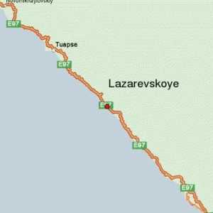 Unde este Lazarevskoye? Marea Neagră, Lazarevskoe