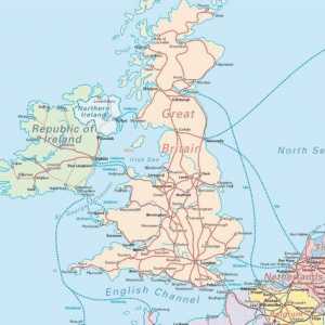 Unde este Marea Britanie? Coordonatele geografice ale Marii Britanii