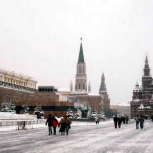 În cazul în care pentru a merge pe timp de iarnă la Moscova? Cum arată capitala zăpezii? Locuri și…