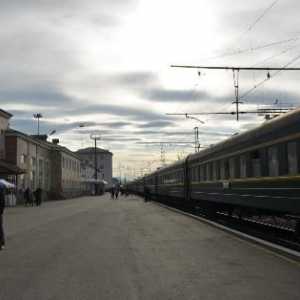 Unde este traseul trenului Adler-Perm