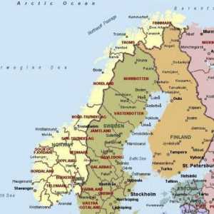 Poziția geografică a Norvegiei și informații generale despre țară