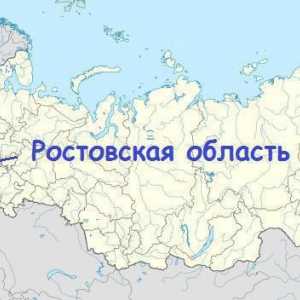 Poziția geografică a regiunii Rostov: caracteristici și caracteristici