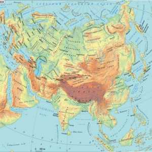 География: как расположена Евразия относительно других материков