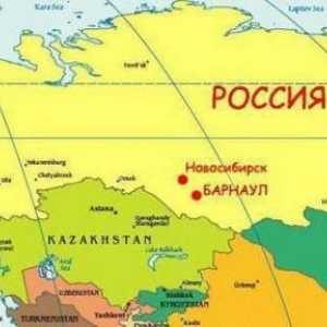 Geografia Rusiei. Unde este Barnaul?