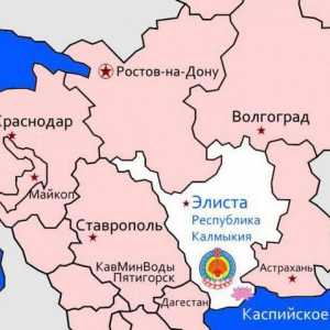 Geografia Rusiei. Unde este Elista