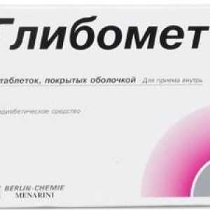 Tablete hipoglicemice Glybometh: instrucțiuni de utilizare