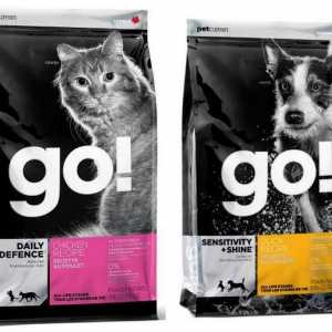GO - hrană pentru pisici și câini: descriere și caracteristici