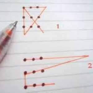 Un puzzle despre cum să conectați 9 puncte cu 4 linii și alte sarcini similare
