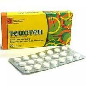 Tablete homeopate Tenoten: instrucțiuni de utilizare