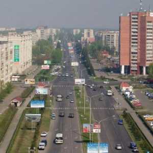 Orașele regiunii Tomsk: Seversk, Asino, Kolpashevo, Strezhevoy