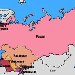 Statele vecine cu Rusia. Frontiera de stat a Rusiei